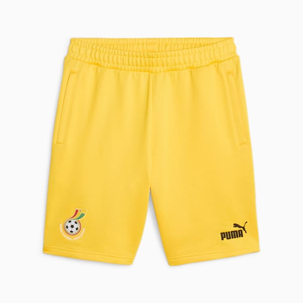 Ghana FtblCulture Shorts Men, Pelé Yellow, large-ZAF