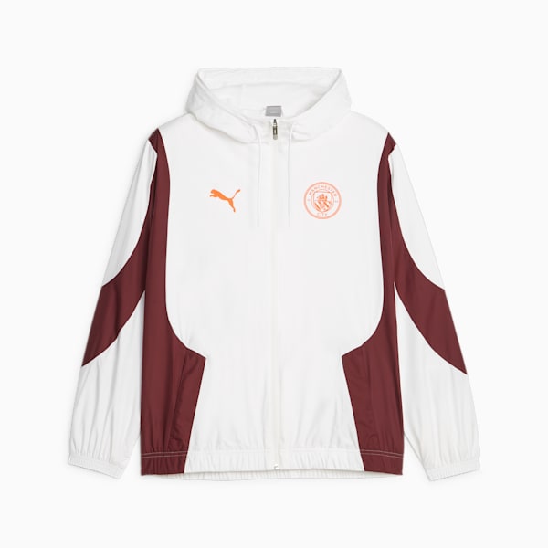 Manchester City Men's Pre-match Anthem Jacket, PUMA White-Aubergine, large-ZAF