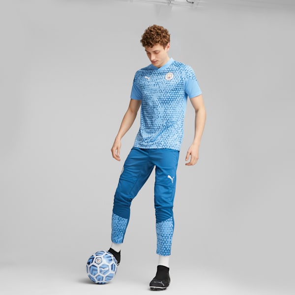 Camiseta de training de fútbol del Manchester City, Team Light Blue-Lake Blue, large-ARG