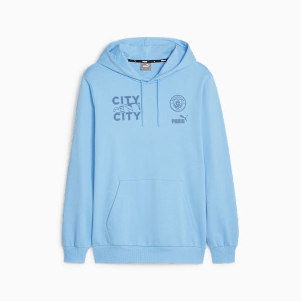 Buzo con capucha FtblCore del Manchester City, Team Light Blue-PUMA White, large-ARG