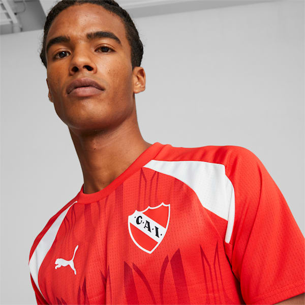 Camiseta de fútbol prematch de Independiente, PUMA Red-PUMA White, large-ARG