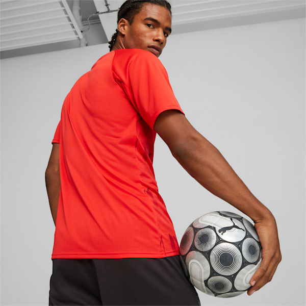 Camiseta de fútbol prematch de Independiente, PUMA Red-PUMA White, large-ARG