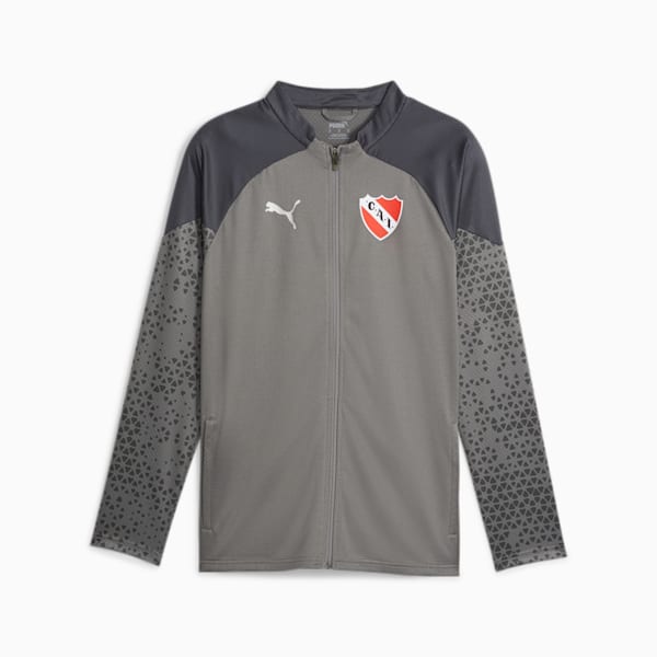 Buzo de fútbol para hombre de Independiente, Flat Medium Gray-Strong Gray, large-ARG