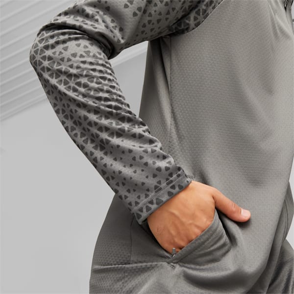 Buzo de fútbol para hombre de Independiente, Flat Medium Gray-Strong Gray, large-ARG