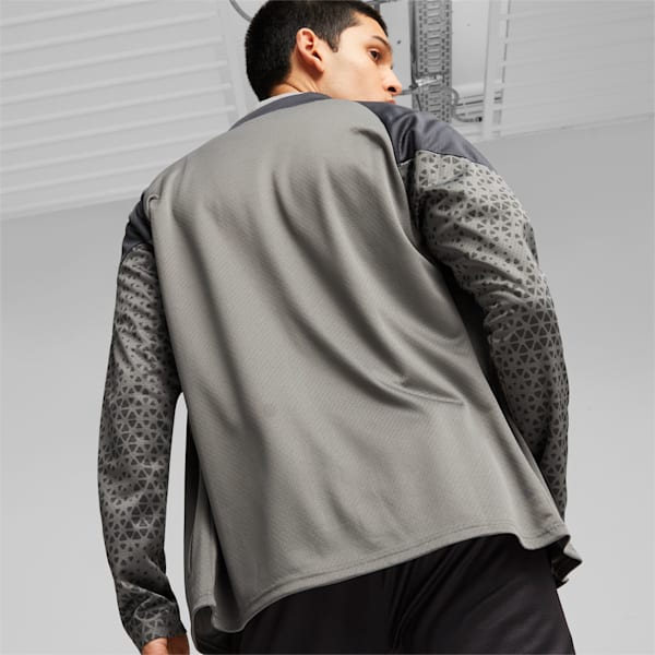 Buzo de fútbol para hombre de Independiente, Flat Medium Gray-Strong Gray, large-ARG