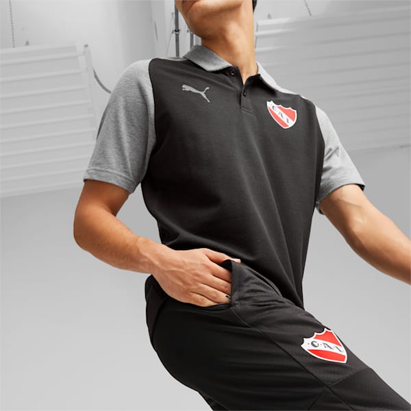 Pantalones de fútbol para entrenamiento de Independiente, PUMA Black-Strong Gray, large-ARG