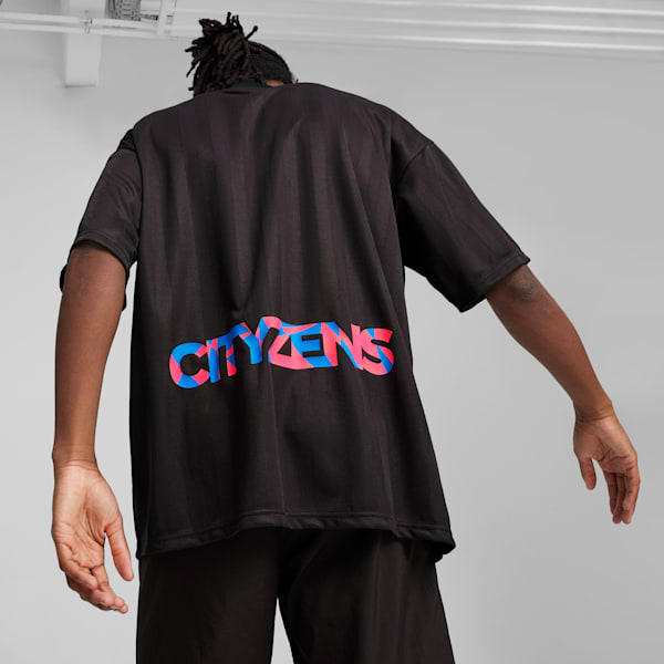 Camiseta del Manchester City FtblNrgy, PUMA Black-Sunset Glow, large-ARG