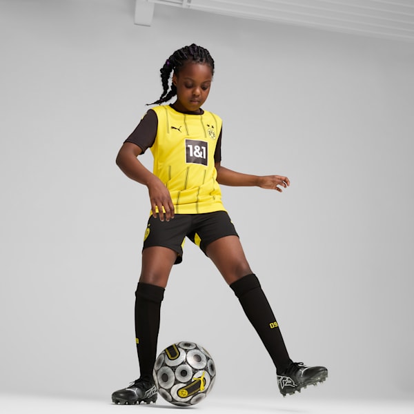 Borussia Dortmund 24/25 Home Jersey Youth, Faster Yellow-PUMA Black, large-ZAF