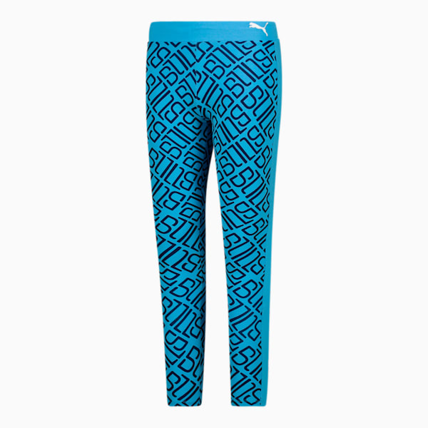Bulls Ladies Ambigram Legging, Bonnie Blue, large-ZAF