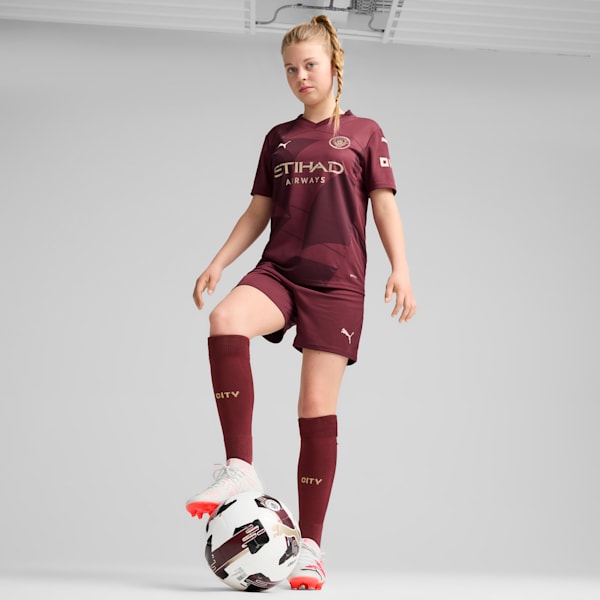 Manchester City 24/25 Third Jersey Youth, Dark Jasper, large-ZAF