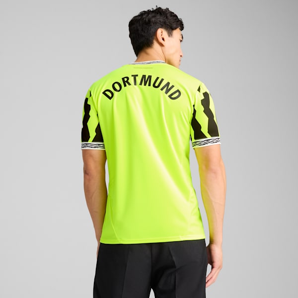 Playera Borussia Dortmund Anniversary para hombre, Yellow Alert-PUMA Black, large-MEX