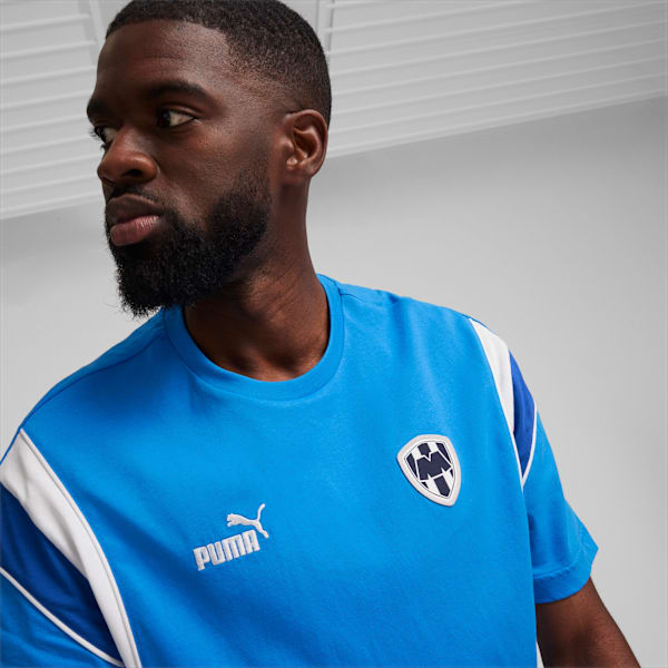 Playera Hombre Monterrey, Ignite Blue-PUMA White, large-MEX