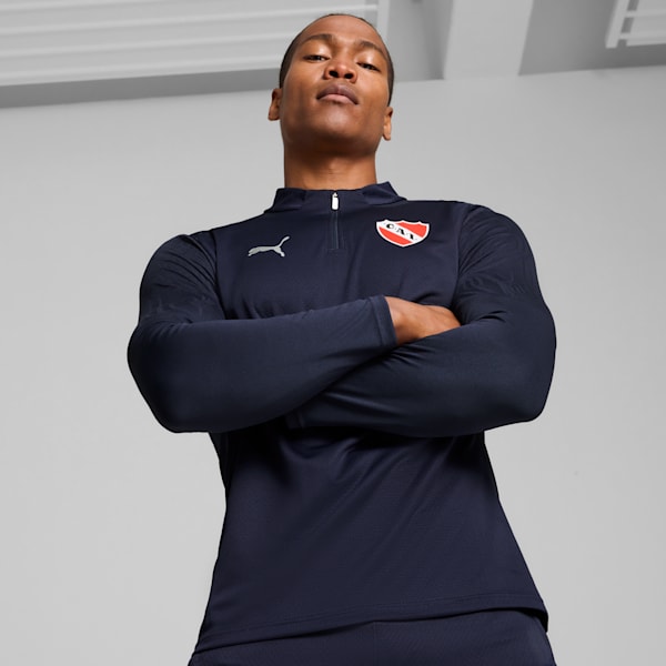 Buzo de entrenamiento C.A. Independiente para hombre, PUMA Navy-PUMA Silver, large-ARG