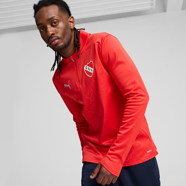 Campera C.A. Independiente para hombre, PUMA Red-PUMA Silver, large-ARG
