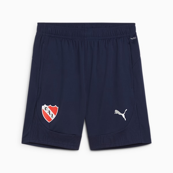 Shorts de entrenamiento C.A. Independiente para hombre, PUMA Navy-PUMA Silver, large-ARG