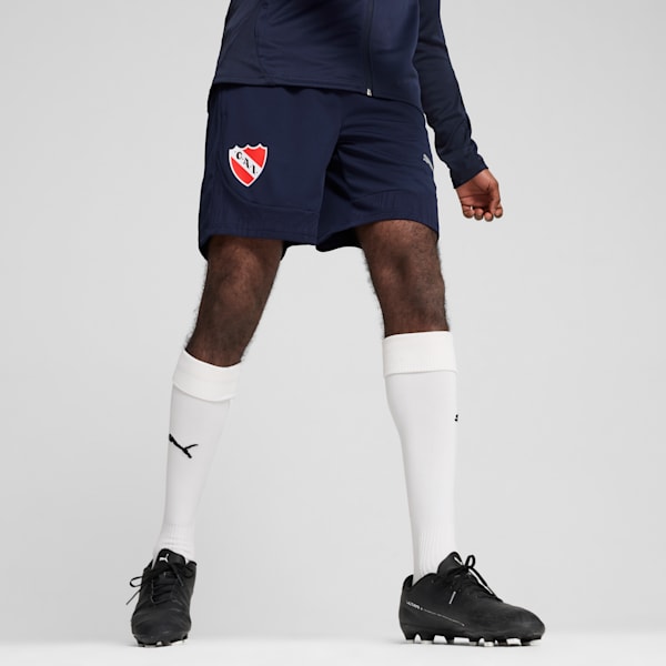 Shorts de entrenamiento C.A. Independiente para hombre, PUMA Navy-PUMA Silver, large-ARG