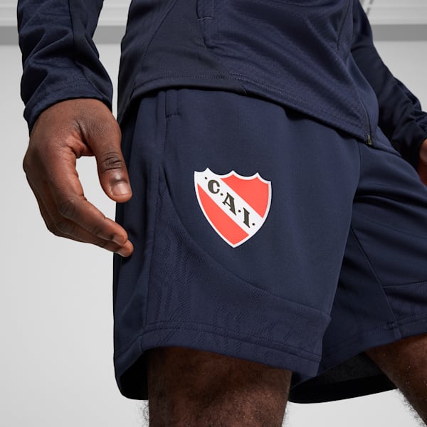 Shorts de entrenamiento C.A. Independiente para hombre, PUMA Navy-PUMA Silver, large-ARG