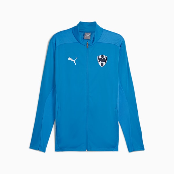 C.F. Monterrey Training Jacket Men, Ignite Blue-PUMA Silver, large-MEX