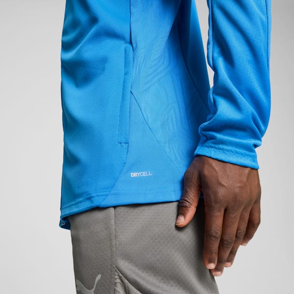 C.F. Monterrey Training Jacket Men, Ignite Blue-PUMA Silver, large-MEX
