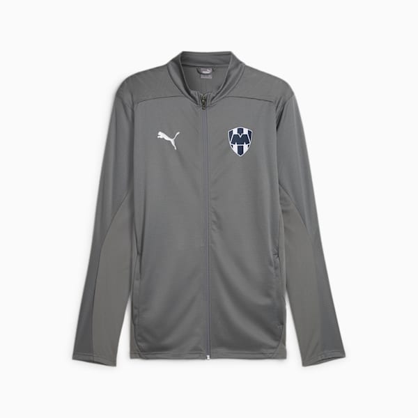 C.F. Monterrey Training Jacket Men, Flat Medium Gray-PUMA Silver, large-MEX