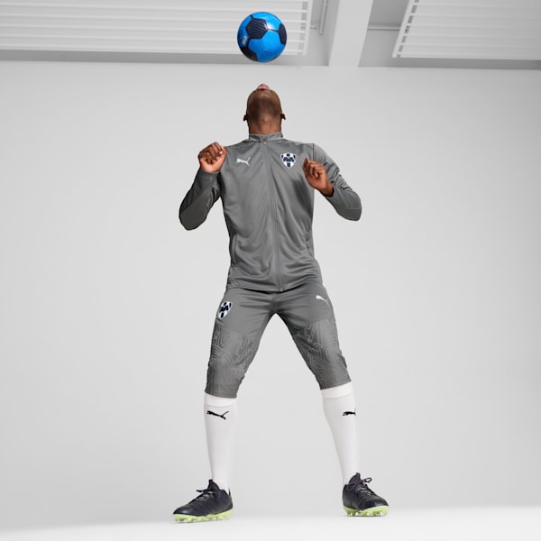 C.F. Monterrey Training Jacket Men, Flat Medium Gray-PUMA Silver, large-MEX
