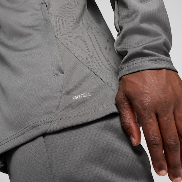 C.F. Monterrey Training Jacket Men, Flat Medium Gray-PUMA Silver, large-MEX