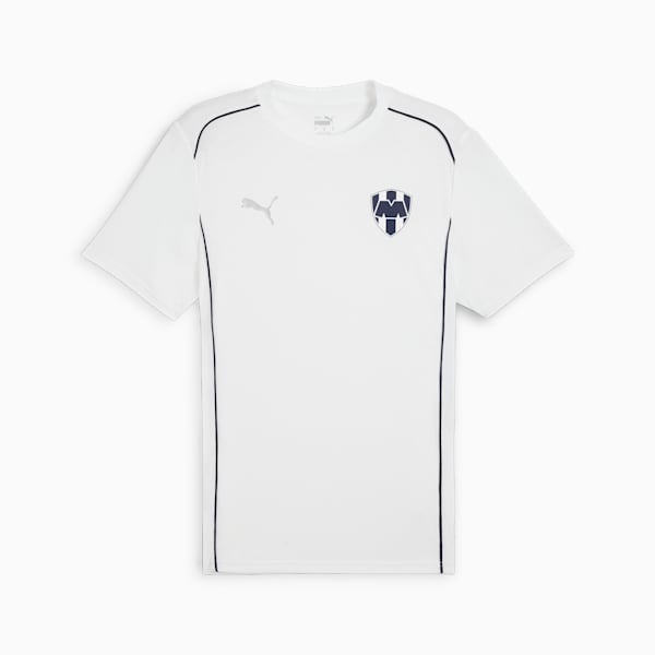 C.F. Monterrey Casuals Tee Men, PUMA White-PUMA Silver, large-MEX