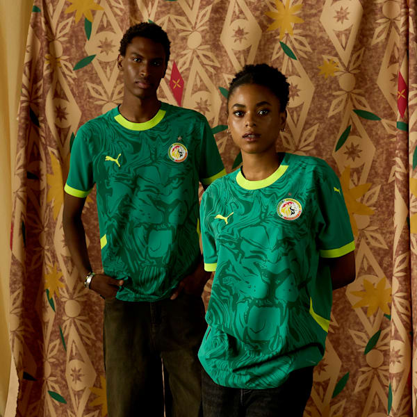 Jersey Senegal 2025 Segunda Equipación Hombre, Sport Green-Electric Lime, large-MEX