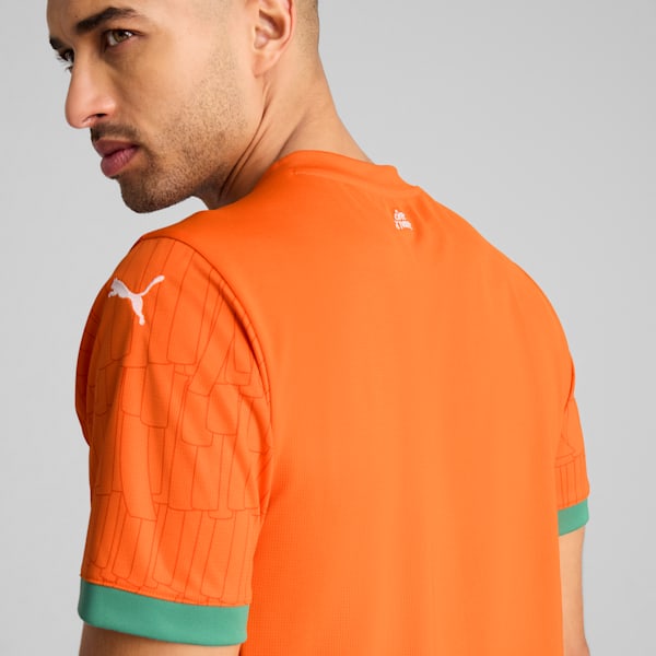 Jersey local Costa de Marfil 2025 para hombre, Rickie Orange-Jade Frost, large-MEX