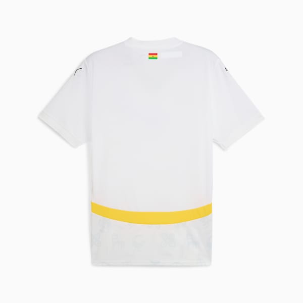 Jersey Ghana 2025 Primera Equipación Hombre, PUMA White-Pelé Yellow, large-MEX