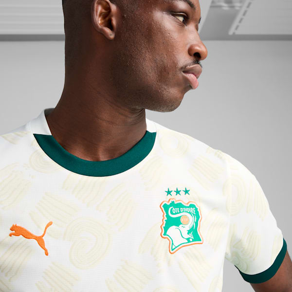 Jersey Costa de Marfil 2025 Segunda Equipación Hombre, PUMA White-Dark Myrtle, large-MEX