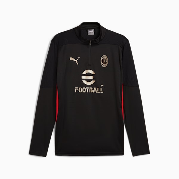Buzo de entrenamiento AC Milan para hombre, PUMA Black-For All Time Red, large-ARG
