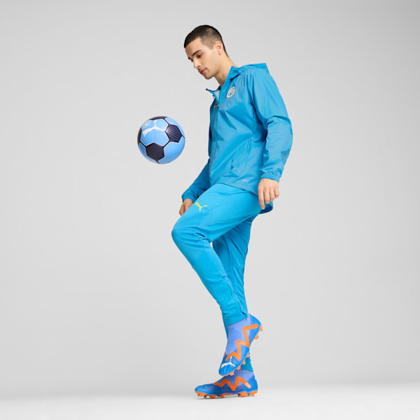Campera de entrenamiento Manchester City All-Weather para hombre, Magic Blue-Yellow Glow, large-ARG