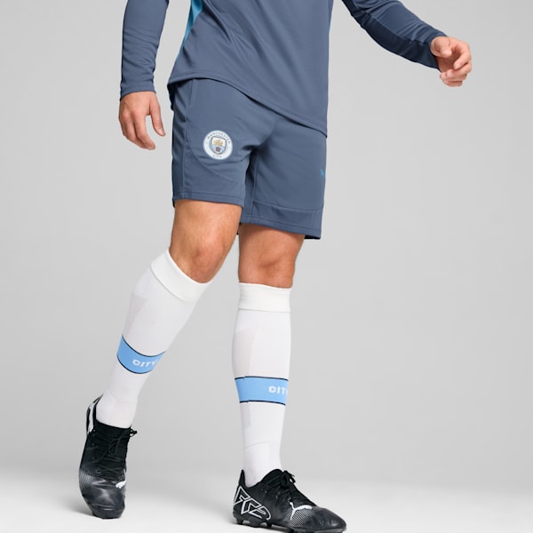 Shorts de Training Manchester City para hombre, Inky Blue-Magic Blue, large-ARG