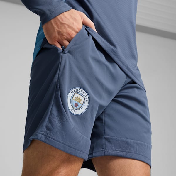 Shorts de Training Manchester City para hombre, Inky Blue-Magic Blue, large-ARG