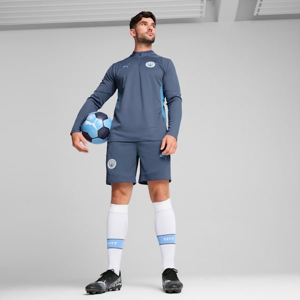 Shorts de Training Manchester City para hombre, Inky Blue-Magic Blue, large-ARG