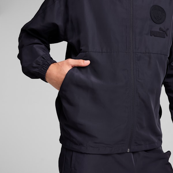 Campera con capucha Manchester City ftblMONOCHROME para hombre, New Navy, large-ARG