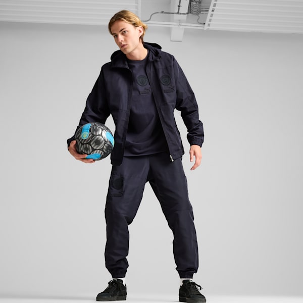 Campera con capucha Manchester City ftblMONOCHROME para hombre, New Navy, large-ARG