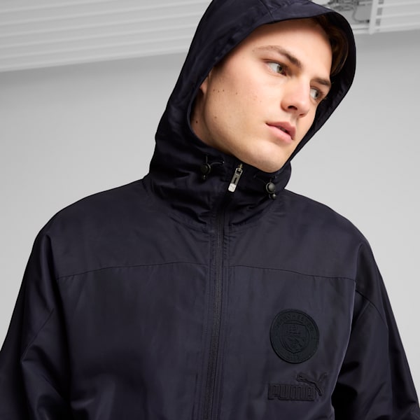 Campera con capucha Manchester City ftblMONOCHROME para hombre, New Navy, large-ARG