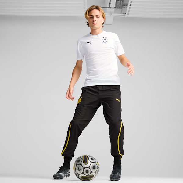 Camiseta prepartido Borussia Dortmund para hombre, PUMA White, large-ARG