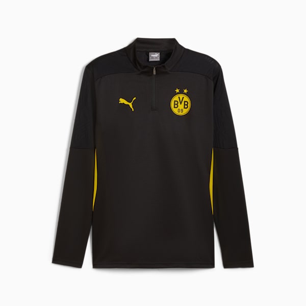 Campera de entrenamiento Borussia Dortmund para hombre, PUMA Black-Faster Yellow, large-ARG