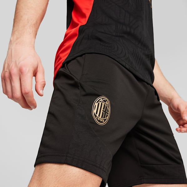 Shorts de entrenamiento AC Milan para hombre, PUMA Black-For All Time Red, large-ARG