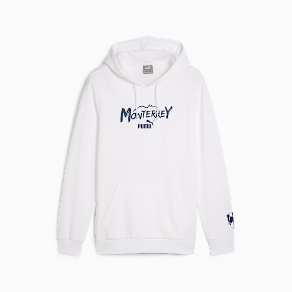 Sudadera Hombre Monterrey ftblCULTURE, PUMA White-Persian Blue, large-MEX