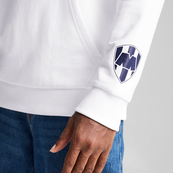 Sudadera Hombre Monterrey ftblCULTURE, PUMA White-Persian Blue, large-MEX