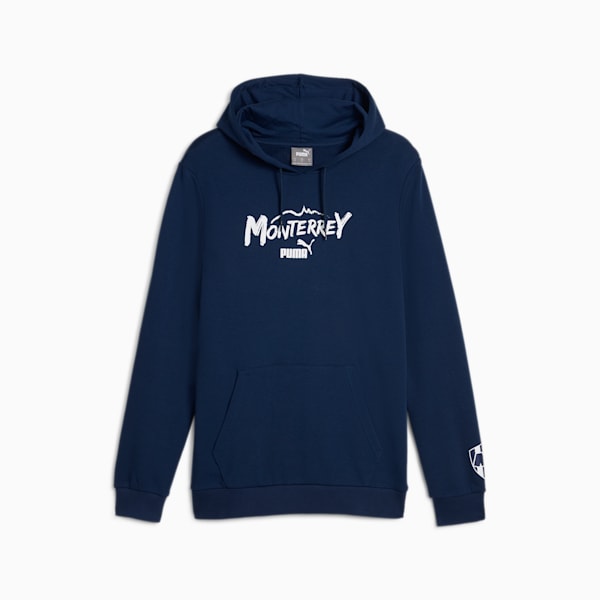 C.F. Monterrey ftblCULTURE Hoodie Men, Persian Blue-PUMA White, large-MEX