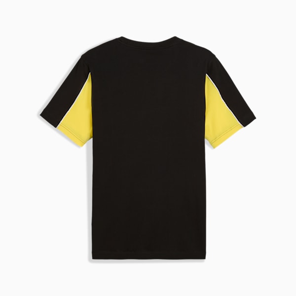 Borussia Dortmund ftblARCHIVE Tee Men, PUMA Black-Faster Yellow, large-MEX