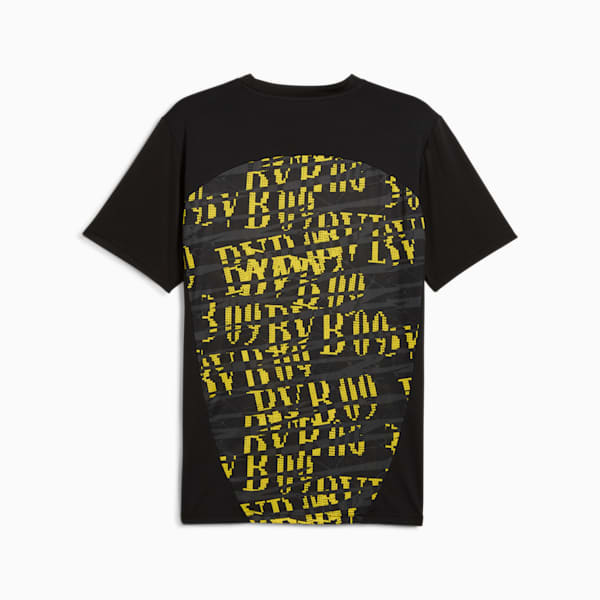 Camiseta pre-partido Borussia Dortmund 24/25 para hombre, PUMA Black-Faster Yellow, large-ARG