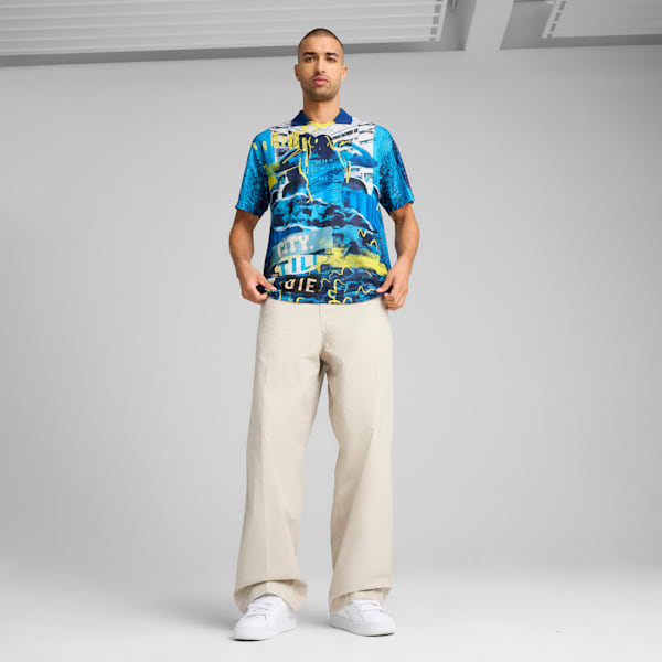 Manchester City ftblNRGY+ Retro Jersey Men, Bright Aqua-Blazing Blue, large-MEX