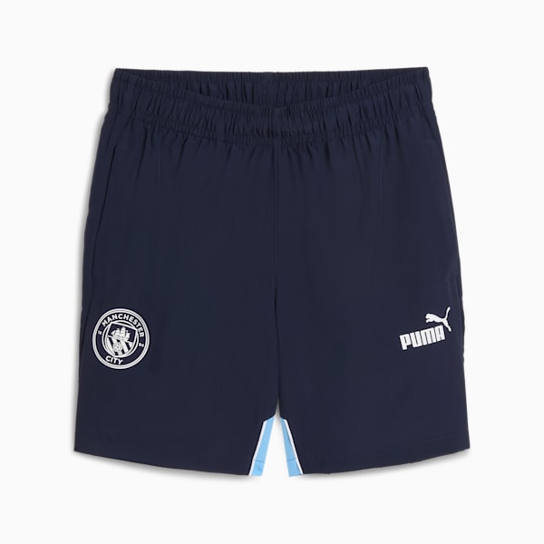 Manchester City ftblARCHIVE Shorts Men, PUMA Navy-Team Light Blue, large-MEX