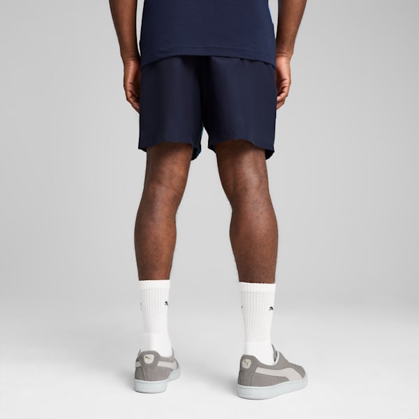 Manchester City ftblARCHIVE Shorts Men, PUMA Navy-Team Light Blue, large-MEX